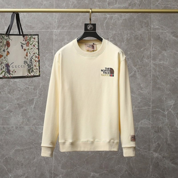 暖かい服装 ノースフェイス×グッチコットンスウェットシャツ本物 Nox24552