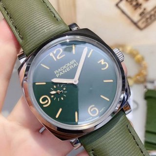 世界中で大人気パネライ ラジオミール カーフストラップ本物 42mm pab32621