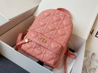 新作限定 ディオール バックパック本物 カナージュ レザー ミニリュック den57812