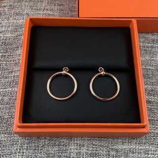 エルメス ループ ピアス 本物 上品に ers84787