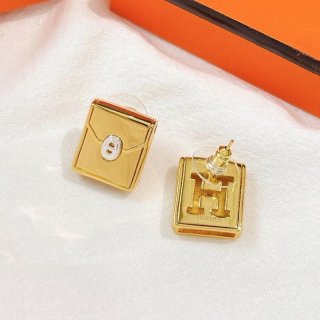 秋冬新作エルメス シェーヌダンクル バッグ ピアス 本物 ert06978