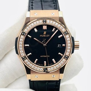 ★日本!!人気！ウブロ 時計 本物 クラシックフュージョン チタニウム ダイヤモンド huo33501
