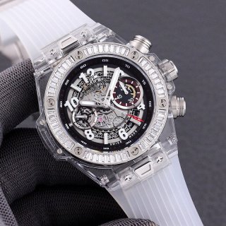 【限定カラー】ウブロ 時計 本物 ビッグバン ウニコ サファイア 限定生産500本 hux83377