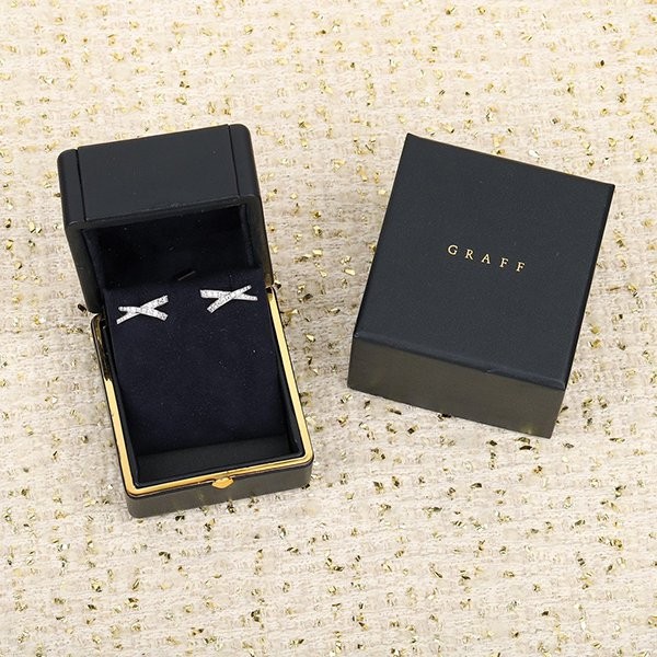 【人気商品】グラフ GRAFF ピアス 本物 guu55143
