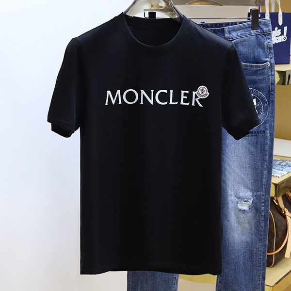 モンクレール 本物 シンプル◇ピュアコットン素材 Tシャツ moc36431