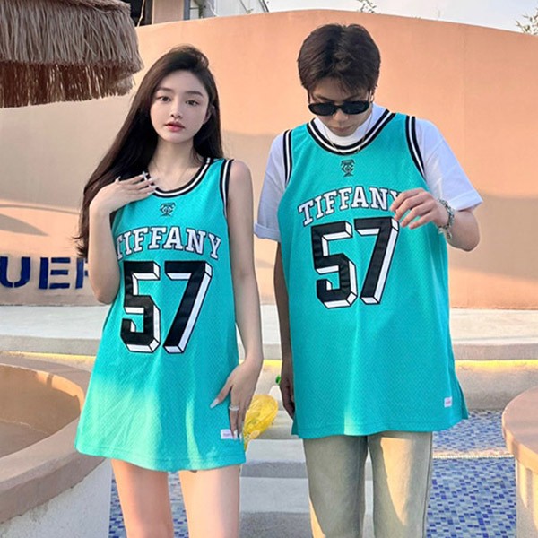 ティファニー x NBA x ミッチェルアンドネス 本物 バスケットボール ジャージー タンクトップ Tia06708