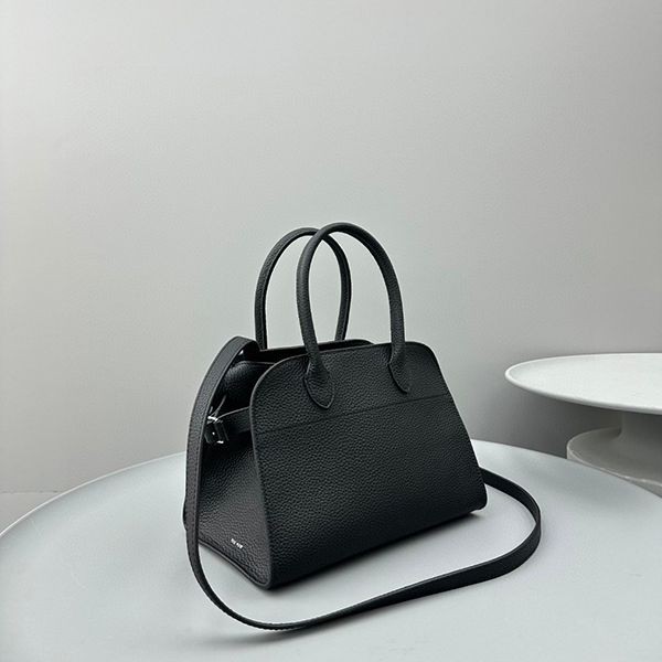 高品質ザロウマルゴー THE ROW Margaux10 本物 レザー バッグ zar27090