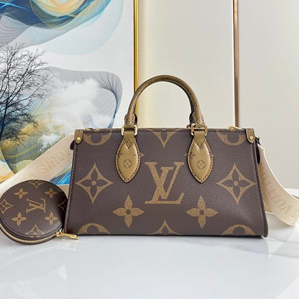 n級品 おすすめルイヴィトン オンサゴー EW 本物 ハンドバッグ M46653