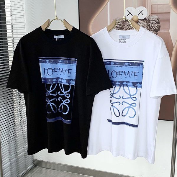 春夏新作 ロエベ アナグラム プリント Tシャツ 本物 lof65958