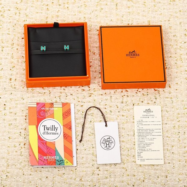 限定希少 エルメス Mini Pop H ピアス 本物 送料込 erx61397