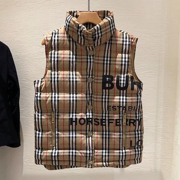 お洒落に【バーバリー】オークウッド ダウンベスト 本物 Bau18773