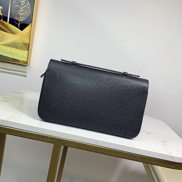 ルイヴィトン ジッピー XL 本物 N41503 ダミエ グラフィット 長財布