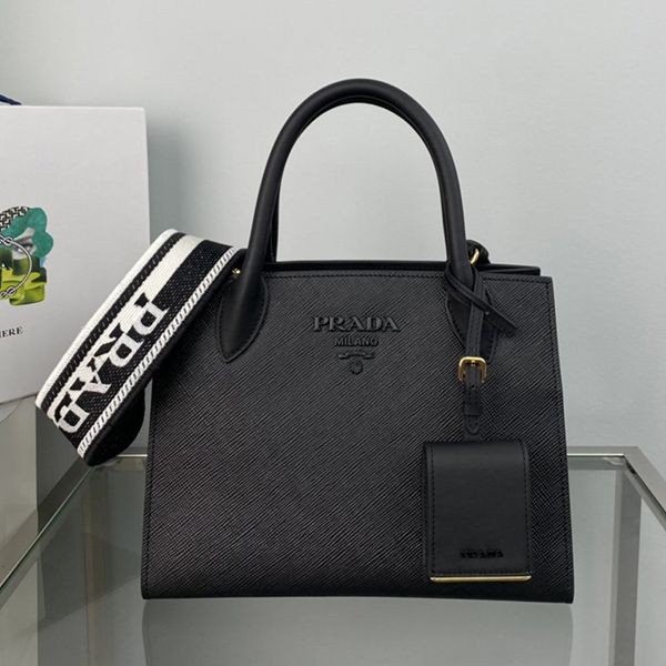 すぐ届プラダ 本物 モノクローム スモール バッグ puk76787