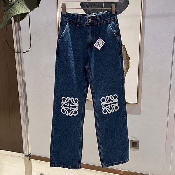 大人カジュアル◇ロエベ Anagram デニム パンツ 本物◇ los84765