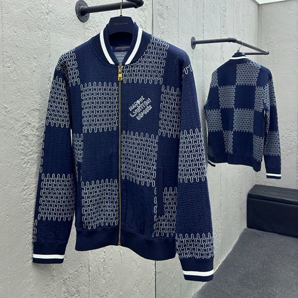 激安価格！ルイヴィトン 本物 ダミエキルテッド コットン ボンバー 1AFXOM
