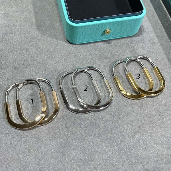 新デザインティファニー Lock ダイヤ付き ハングル ピアス 本物 3色 Tio46356