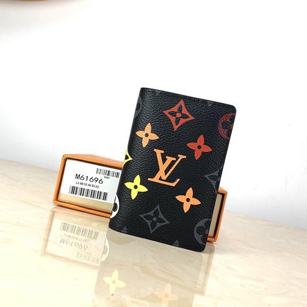 ルイヴィトン 財布 本物 カードホルダー モノグラム レザー M61696