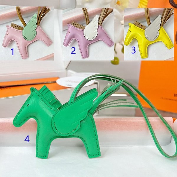 希少【エルメス】 ペガサス ロデオ 本物 PM バッグチャーム【お洒落★】 ers08090