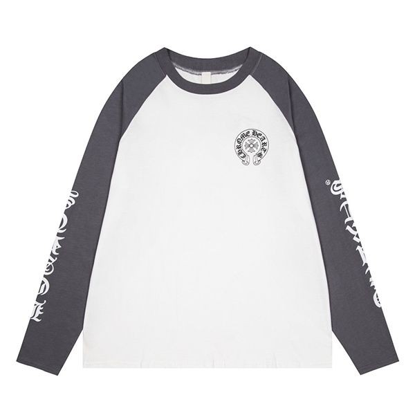 稀少 クロムハーツ プラス 本物フローラルクロス ロンT Kuv90505
