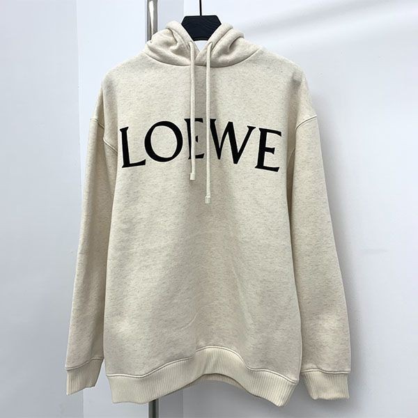 激安価格！ロエベ ロゴ コットンパーカー 本物 loc38063