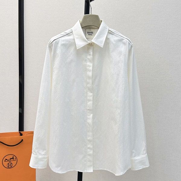 高品質 エルメス モチーフ 本物 メンズライク シャツ eru42561