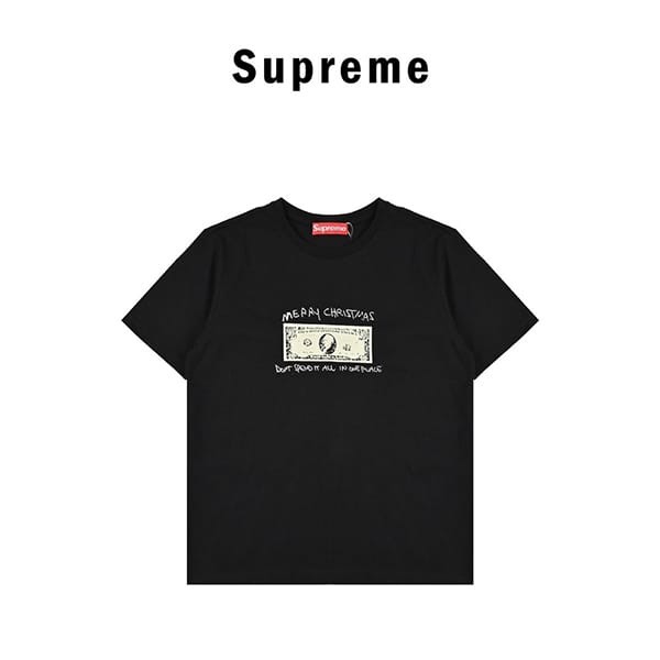 世界中で大人気シュプリーム メリークリスマス Tシャツ 本物 SPEND IT TEE Shr03840