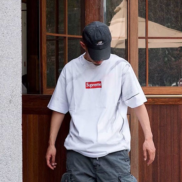 2024ss!シュプリーム MM6 本物 メゾンマルジェラ ボックスロゴ ティー tシャツ