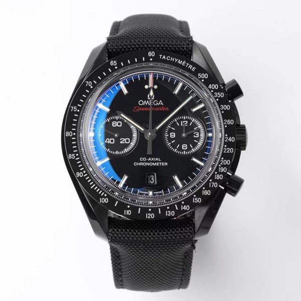 目を惹くカラーオメガ コピー★スピードマスター ムーンウォッチ ダーク サイド オブ ムーン 44.2mm 311.92.44.51.01.006