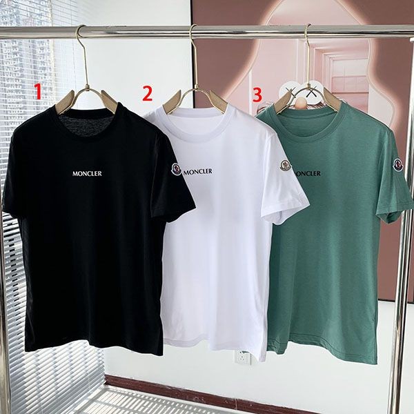 n級品 おすすめ モンクレール Tシャツ 本物 半袖 ロゴ mom97011
