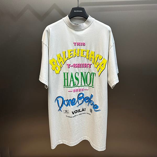 高品質バレンシアガ 本物 NOT BEEN DONE ノースリーブ Tシャツ bai75108