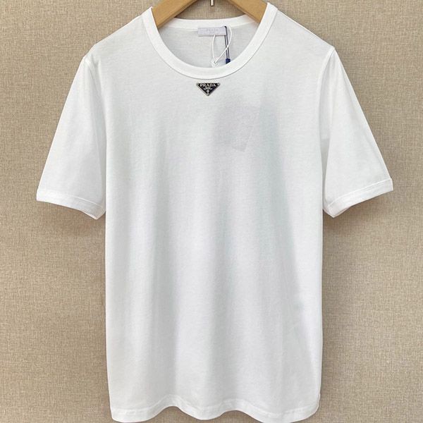 即発送 プラダ トライアングルロゴ 本物 Tシャツ puo90515