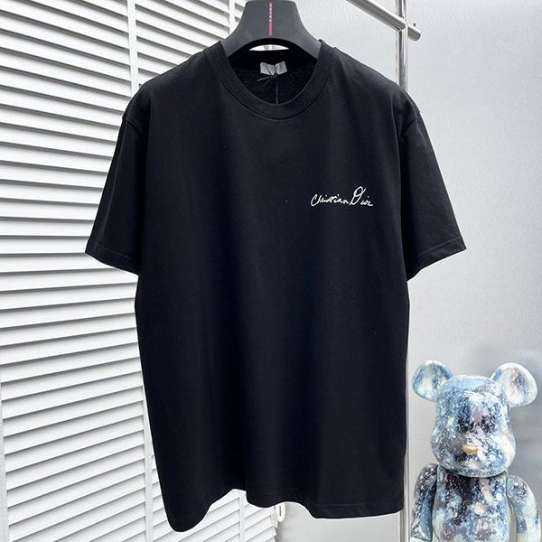 お洒落 ディオール COUTURE Tシャツ 本物 ブラック dei228685