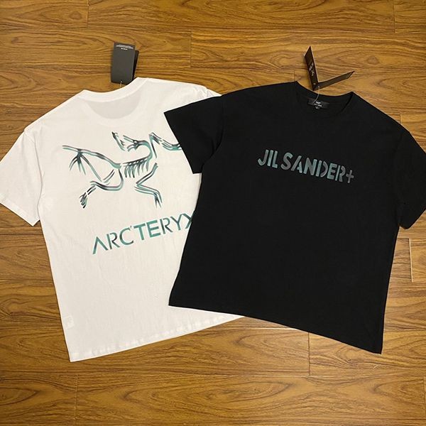 超人気 ジルサンダー アークテリクス コラボ 半袖 Tシャツ 本物 Jiu30834