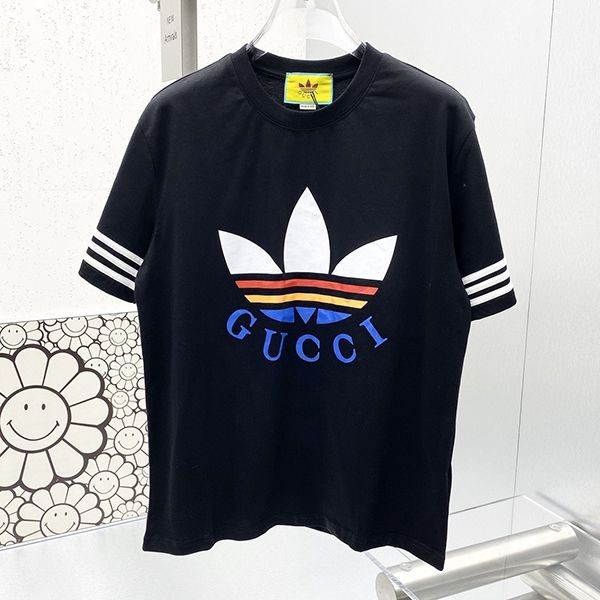 稀少アディダス グッチ 本物 コットンジャージー Tシャツ 半袖 guc47736