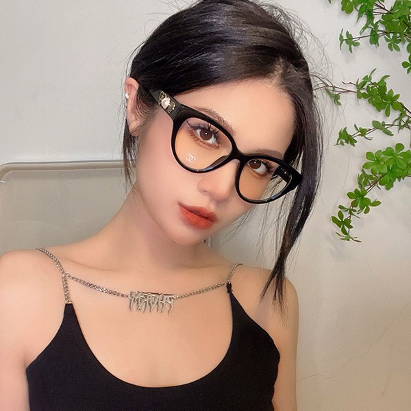 超希少！シャネル ロゴ メガネ 本物 Glasses sht36608