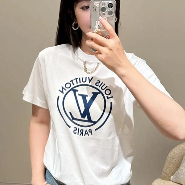 大人気!ルイヴィトン フロック Tシャツ 本物 1AFTTZ