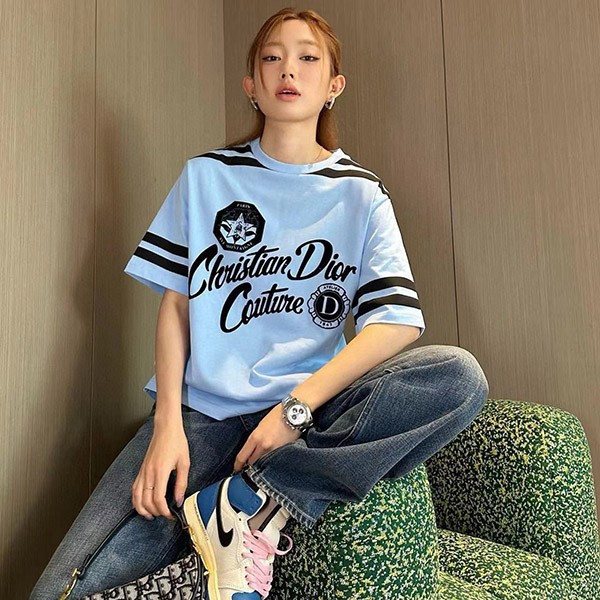 ☆超人気☆クリスチャン ディオール クチュール Tシャツ 本物 (リラックス フィット) 2色 483J636B0554