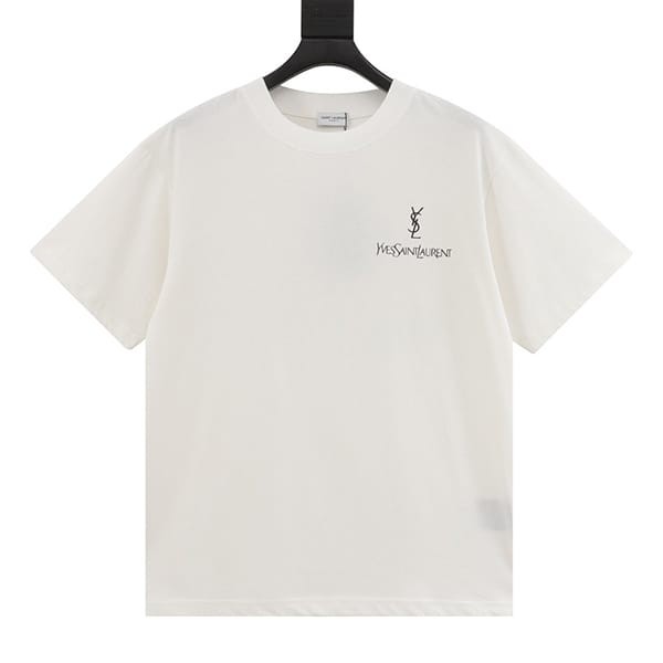 n級 おすすめサンローラン 本物 シグネチャーロゴ Ｔシャツ Sai97578