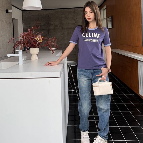 セリーヌ tシャツ 韓国 カリフォルニア 70S Tシャツ パチモン Cea92184