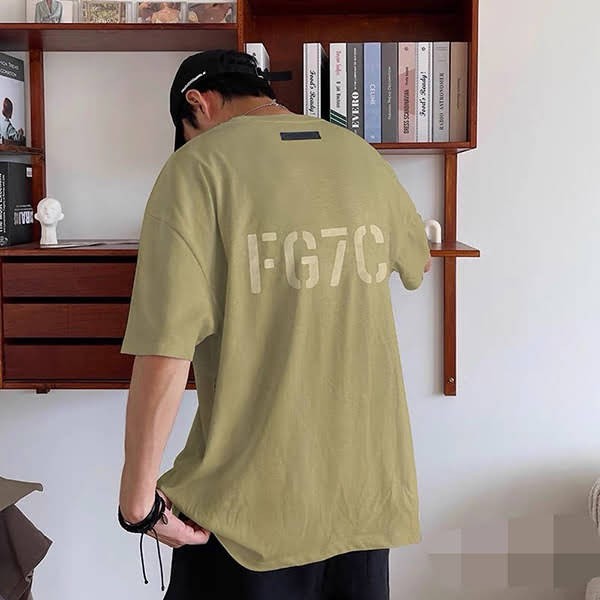 人気No1 フィアオブゴッド FG7Cロゴ 半袖 Tシャツ 本物 fir69138