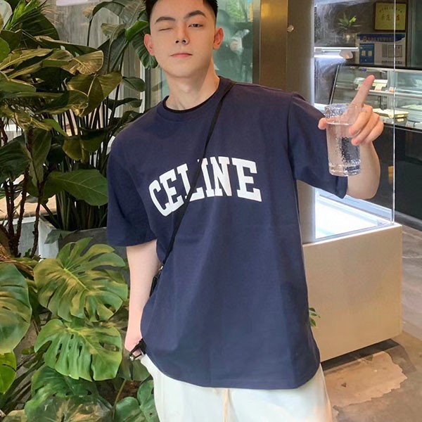 n級品 セリーヌ ロゴ t シャツ メンズ 本物 Cee86573