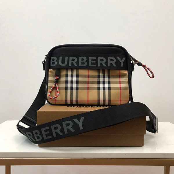 バーバリー クラシックチェック カメラバッグ 本物 Bal89078