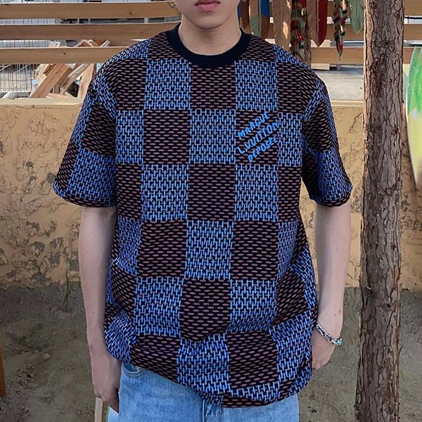 絶対欲しい！ルイヴィトン 本物 ダミエ Tシャツ 半袖 vuv87655