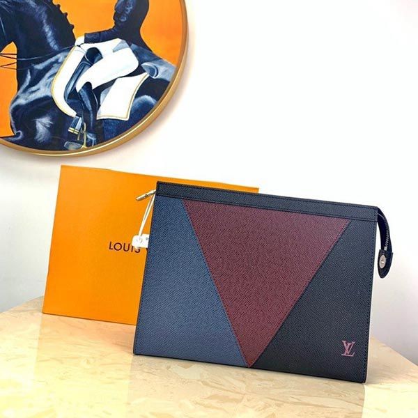 【日本未入荷】ルイヴィトン クラッチバッグ 本物 ポシェットヴォワヤージュクラッチ M30718
