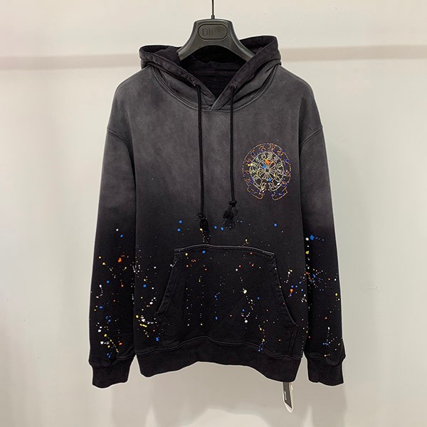 クロムハーツ ホースシュー パーカー 本物 LOS ANGELES HOODIE Kus13905