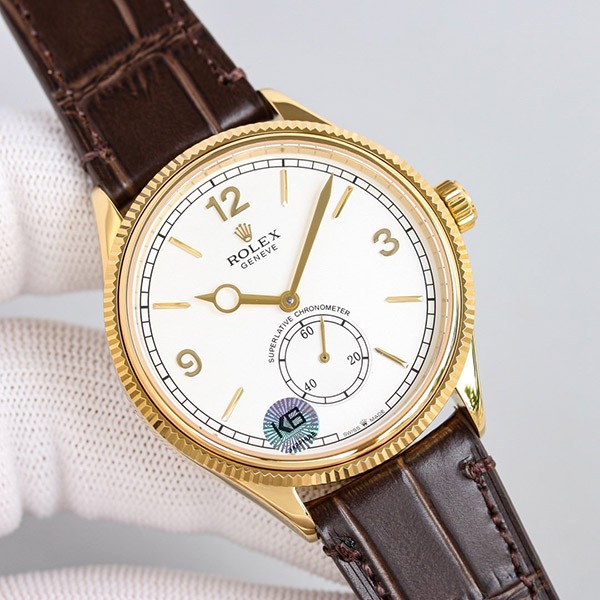 ロレックス 1908 ウォッチ 本物 18 ct イエローゴールド ror99442