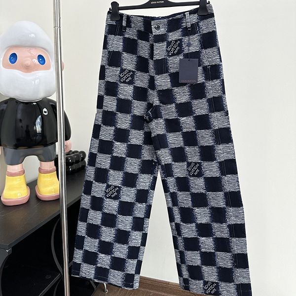 完売人気ルイヴィトン ダミエ ワークウェア パンツ 本物 1AFASB