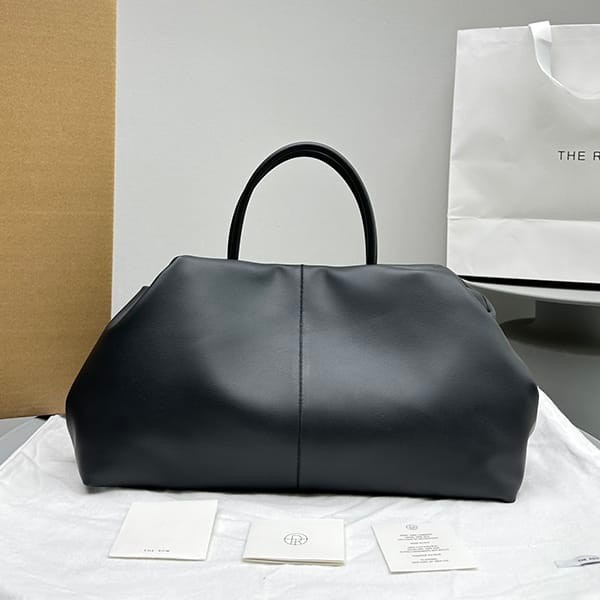 セール新作The Row 本物 Elio Bourse レザーハンドバッグ zaj86242