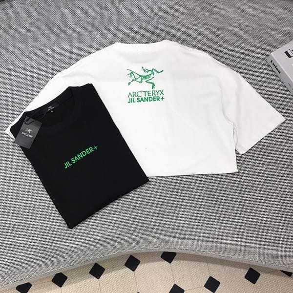 素敵なジルサンダー+ x アークテリクス 本物 リフレクティブ コラボTシャツ 男女兼用 2色 Jih05398