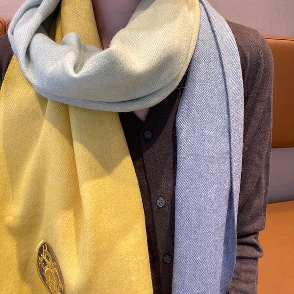高品質エルメス バイカラー マフラー 本物 erm68314